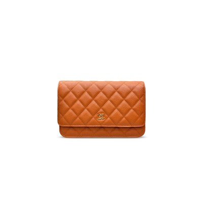 CHANEL CLASSIC CAVIAR WOC WALLET ON CHAIN AP0250 (19*13*3cm)